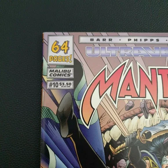 Malibu Comics Double Issue Ultraverse Premiere 2 and Mantra 10 Elven Barr Book - Picture 8 of 11